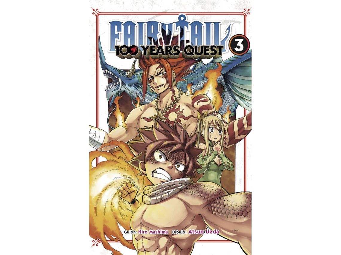 Livro Fairy Tail 100 Years Quest 3 de Ueda Hiro Mashima (Espanhol - Fairy Tail 100 Years Quest Vol 3 Hiro Mashima
