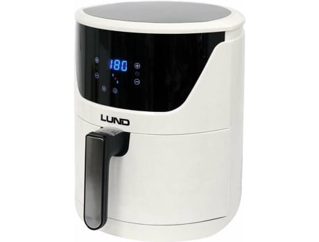 Fritadeira Lund sem óleo. 3.7l 1400w Led, Branco Toya