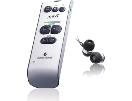 BELLMAN Audio Maxi Listening Aids para Deficientes Auditivos Conjunto com Fones de Ouvido 9551