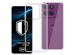 Capa Motorola Edge 60 Pro 3mk Hardy Vision Case Transparente
