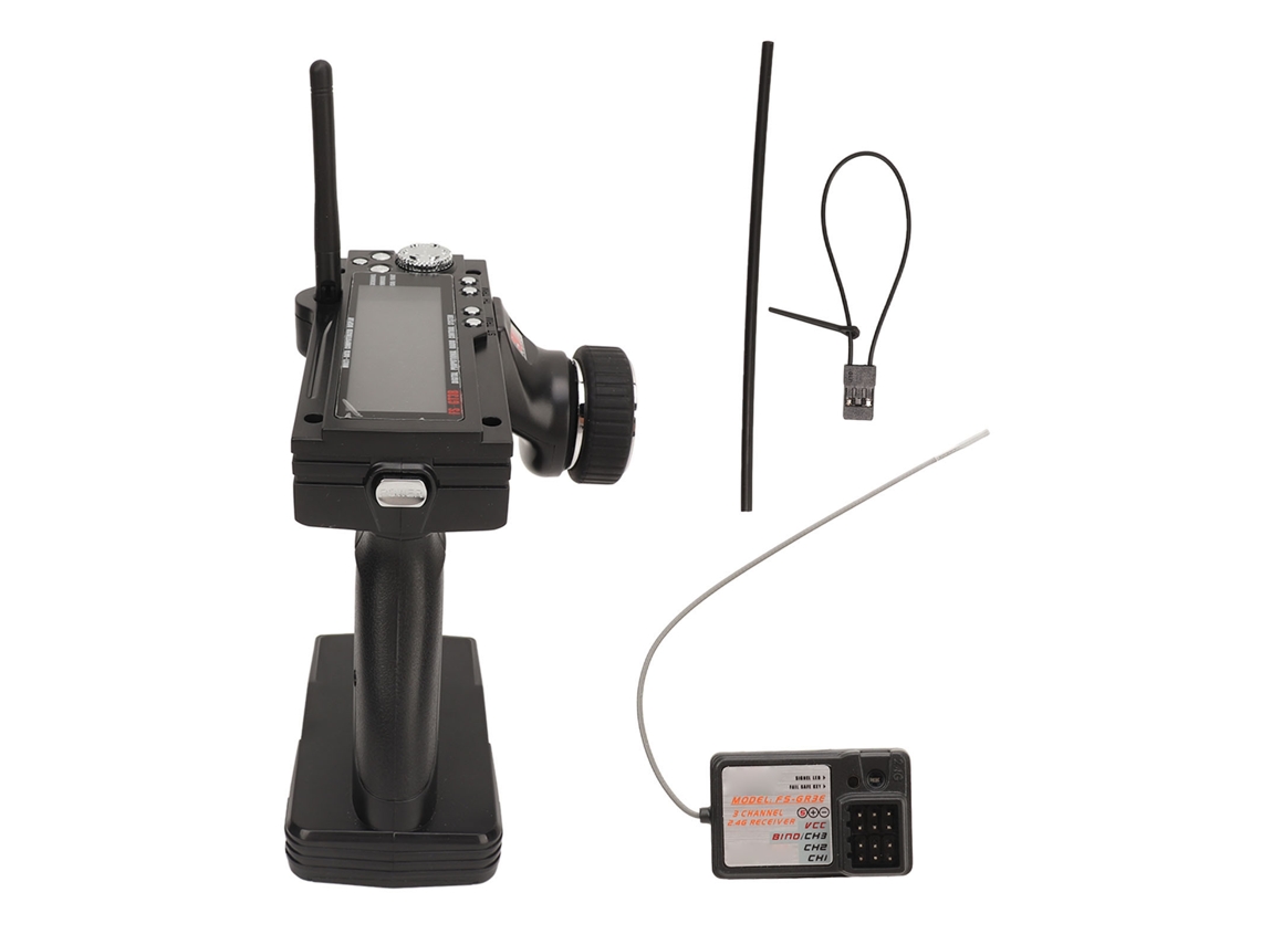 Sistema Radio Rc Fs-gt3b 2.4ghz 3 Canais