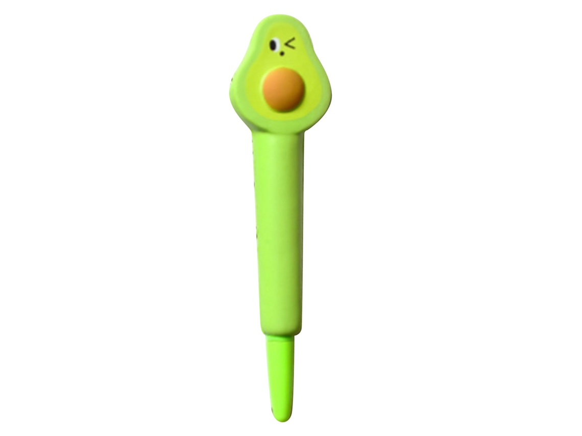 Bolígrafos Squishy Cute Kawaii Para Aliviar O Estresse Escolar Presentes De Natal Abacate