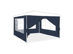 Conjunto Com 4 Paredes Laterais Para Tenda De Festa Em Tecido Resistente