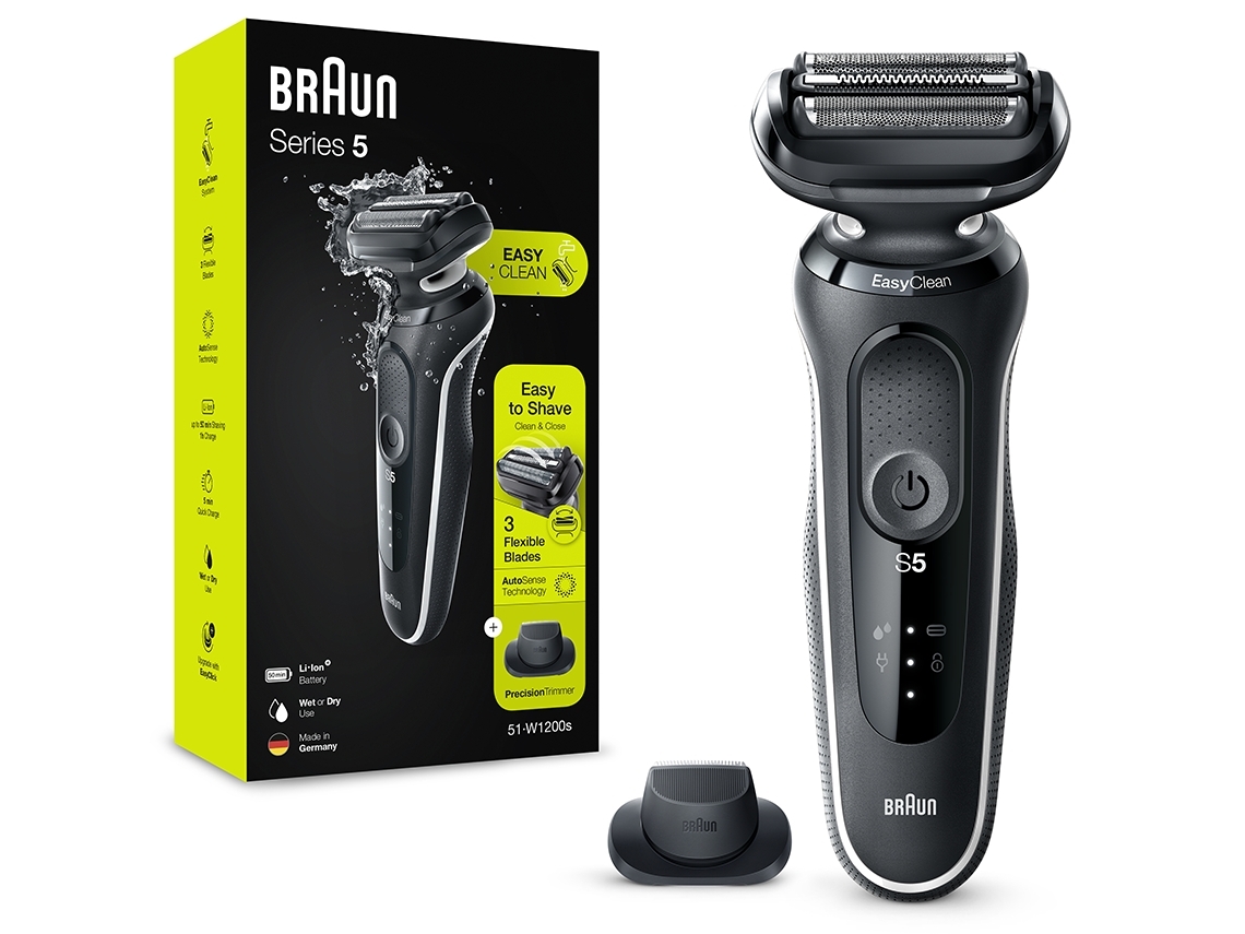 Máquina de Barbear BRAUN Serie 5 51-W1200 S (Outlet Grade B)