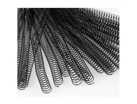 Espirais Para Encadernação Dhp A4 Metal Ø 44 Mm Preto
