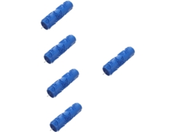 Conjunto de 5 Rolos de Espuma Pequenos para Pintura Decorativa, com Impressão em Formato de Cilindro. SFUSHOS