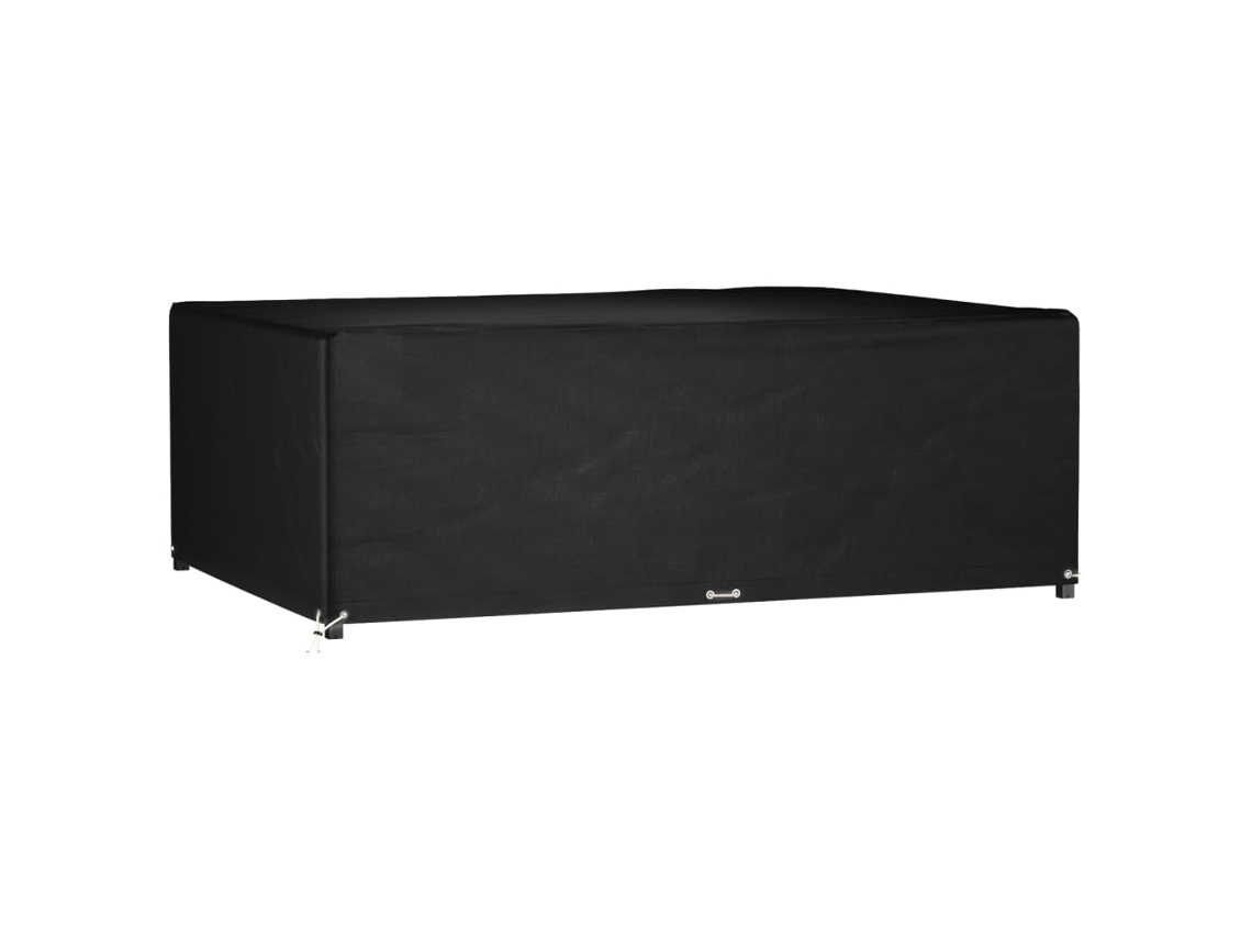 Vidaxl Capa P/ Mobiliário De Jardim 12 Ilhós 230x165x80 Cm Retangular
