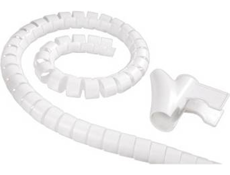 Organizador de Cabos HAMA Cabo Bundle Tube Easy Cover, 1.5 m, 30 mm, white