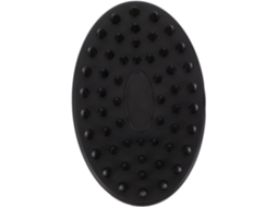 Escova De Banho Silicone Compacta Dupla Face Bestyash, Escova De Massagem Para Bebês, Preta, Para Banho E Massagem No