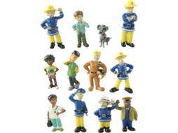 12 Figuras EASTVAPS Fireman Sam PVC (2.5-6cm)