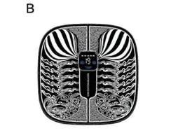 Tapete De Massagem Elétrica Ems Para Os Pés, Fisioterapia, Acupuntura Muscular, Almofada De Massagem, Modelagem Das Pernas, Cuidados Com Os Pés E