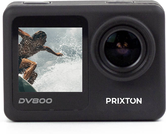 Action Cam PRIXTON 5K DV800 (2 MP - Wi-Fi)