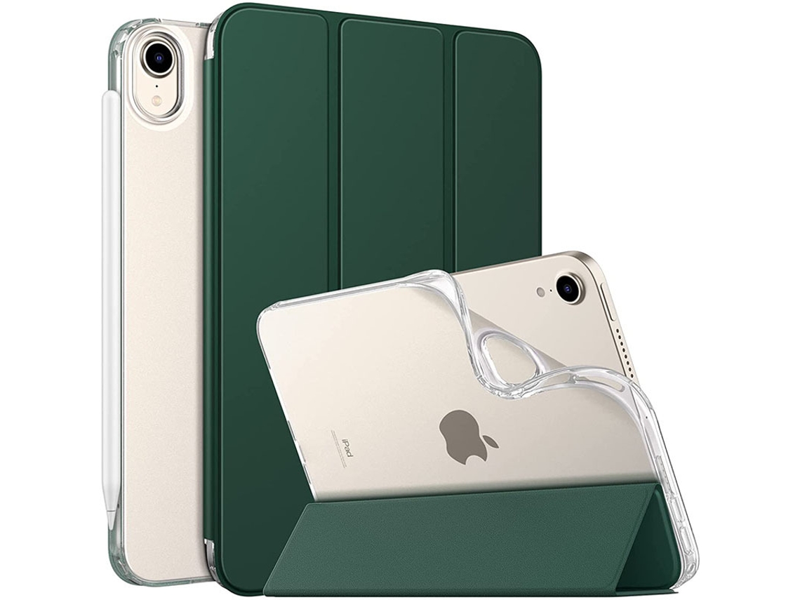 Capa Protetora Para iPad 9ª 2021 (10,2 Polegadas) / iPad 8ª 2020 / iPad 7ª 2019 Verde