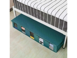 Caixa De Armazenamento Embaixo Da Cama, Bolsa Extra Grande Para Guardar Roupas, Dobrável, Plana, Com Compartimentos Para Arrumação. Olysi Shop