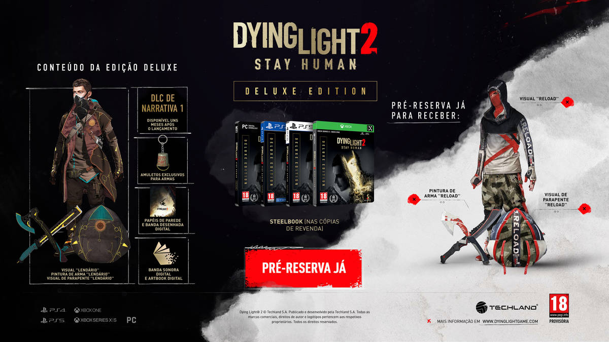 Jogo PS4 Dying Light 2 (Deluxe Edition)