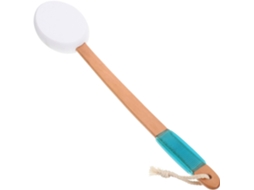 Escova De Banho Plástico Ganazono Com Cabo Longo Antiderrapante, Azul, Escova Corporal Esfoliante Para Massagem E