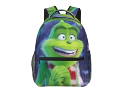 Mochila Grinch E256, Leve E Durável, À Prova Dágua E Com Alça De Ombro Ajustável N256 Olysi Shop