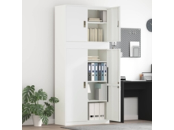 Vidaxl Armário De Arrumação 2 Unid. Branco 90 X 40 X 210 Cm Aço