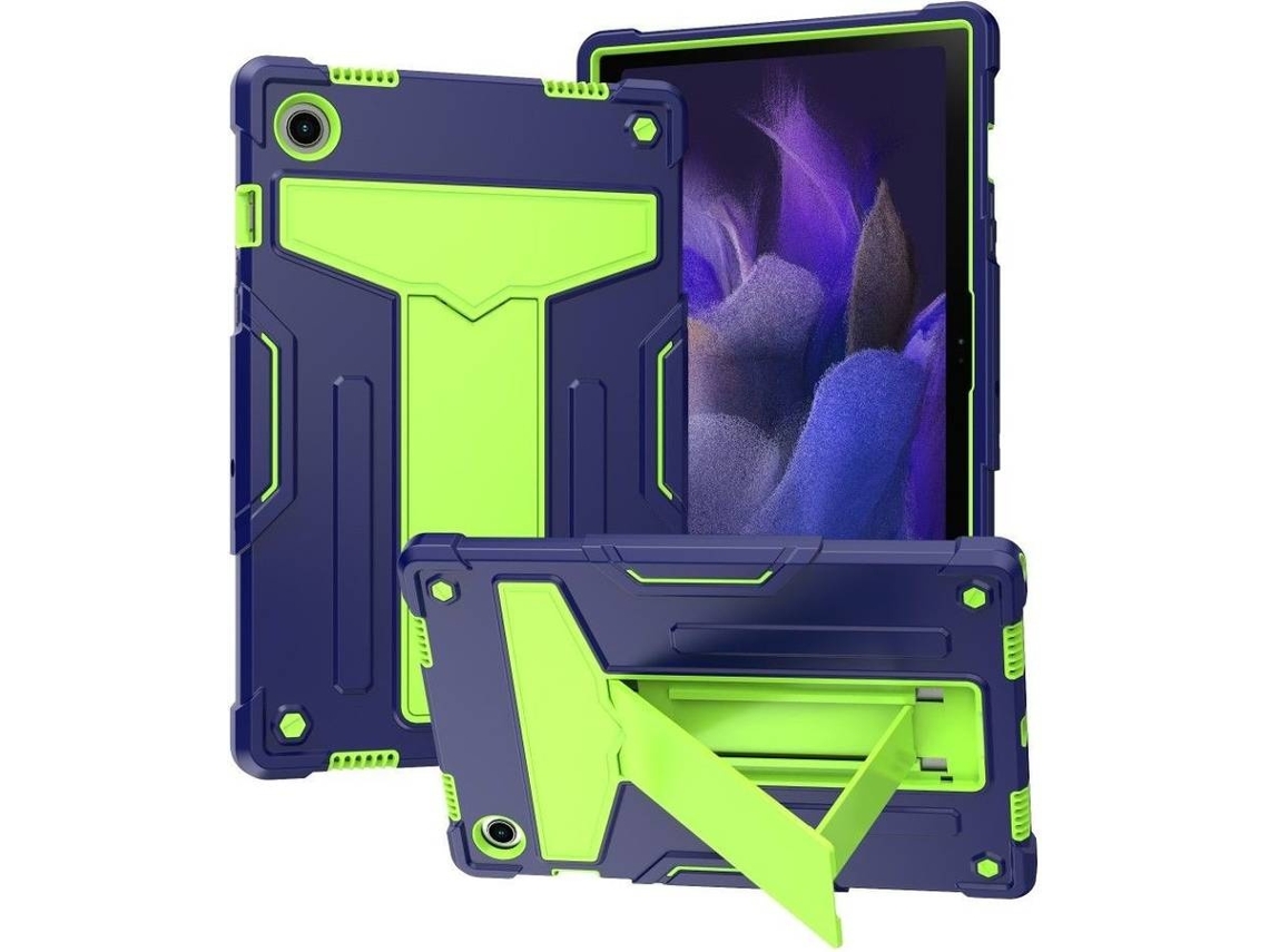 Elysve Capa Protetora Para Samsung Galaxy Tab A8 10,5 Polegadas 2021, Proteção Antiqueda, Cor Azul
