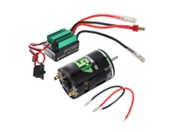 Motor De Escobillas 540 Com Esc T Plug 65a Alta Torsão Impermeável Para Carro Rc De Escalada 45t