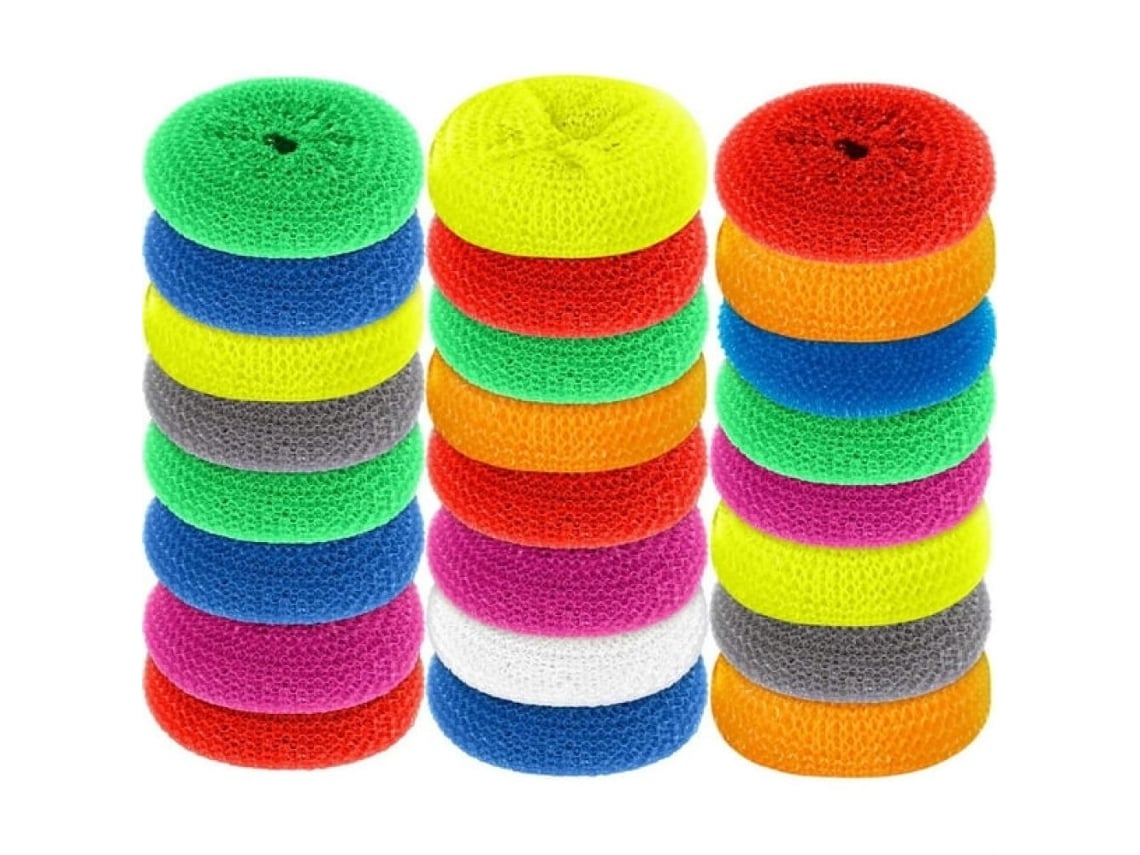 Esponja De Limpeza, Alta Absorção, Para Vidros E Espelhos, Não Risca, Louça E Panelas - Elysve