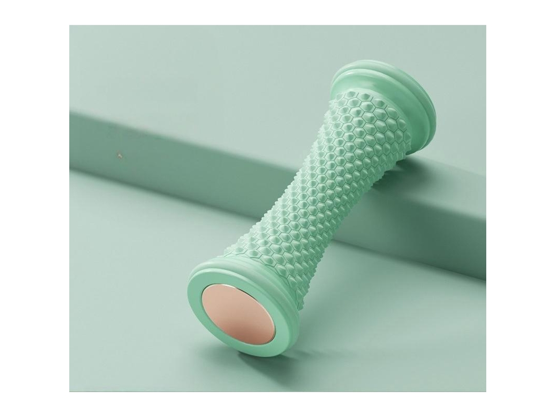 (verde) Rolo De Massagem Para A Fáscia Plantar - Ferramenta Para Yoga E Recuperação Muscular