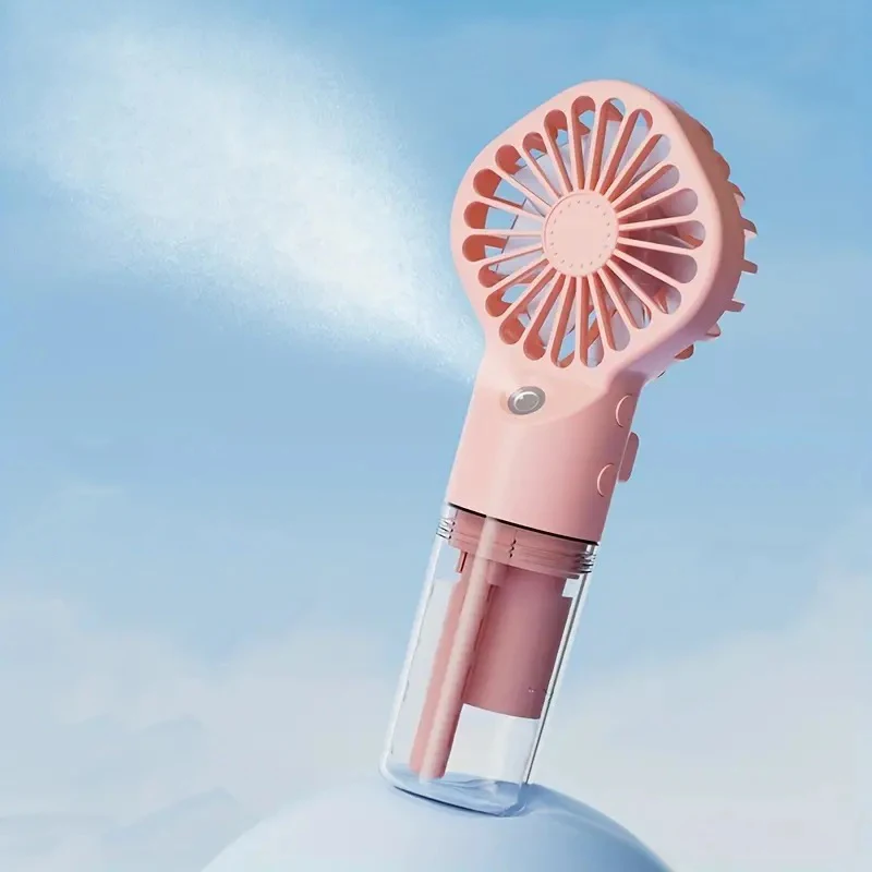 Ventilador MDUG silencioso, rotação de 360°, fluxo potente, alimentado por USB