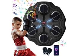 Máquina De Boxe Musical, Com Luvas De Boxe, Treinador De Perfuração Montado Na Parede, Jogo De Boxe Musical Para Adultos E Crianças, Equipamento De Bo
