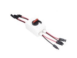 Laxiscreed Interruptor Solar Fotovoltaico Ip66 Com 2 Entradas E 2 Saídas Para Alta Durabilidade