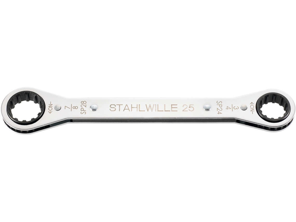 STAHLWILLE 41571618 Chave de Catraca Poligonal 25Asp 16 x 18