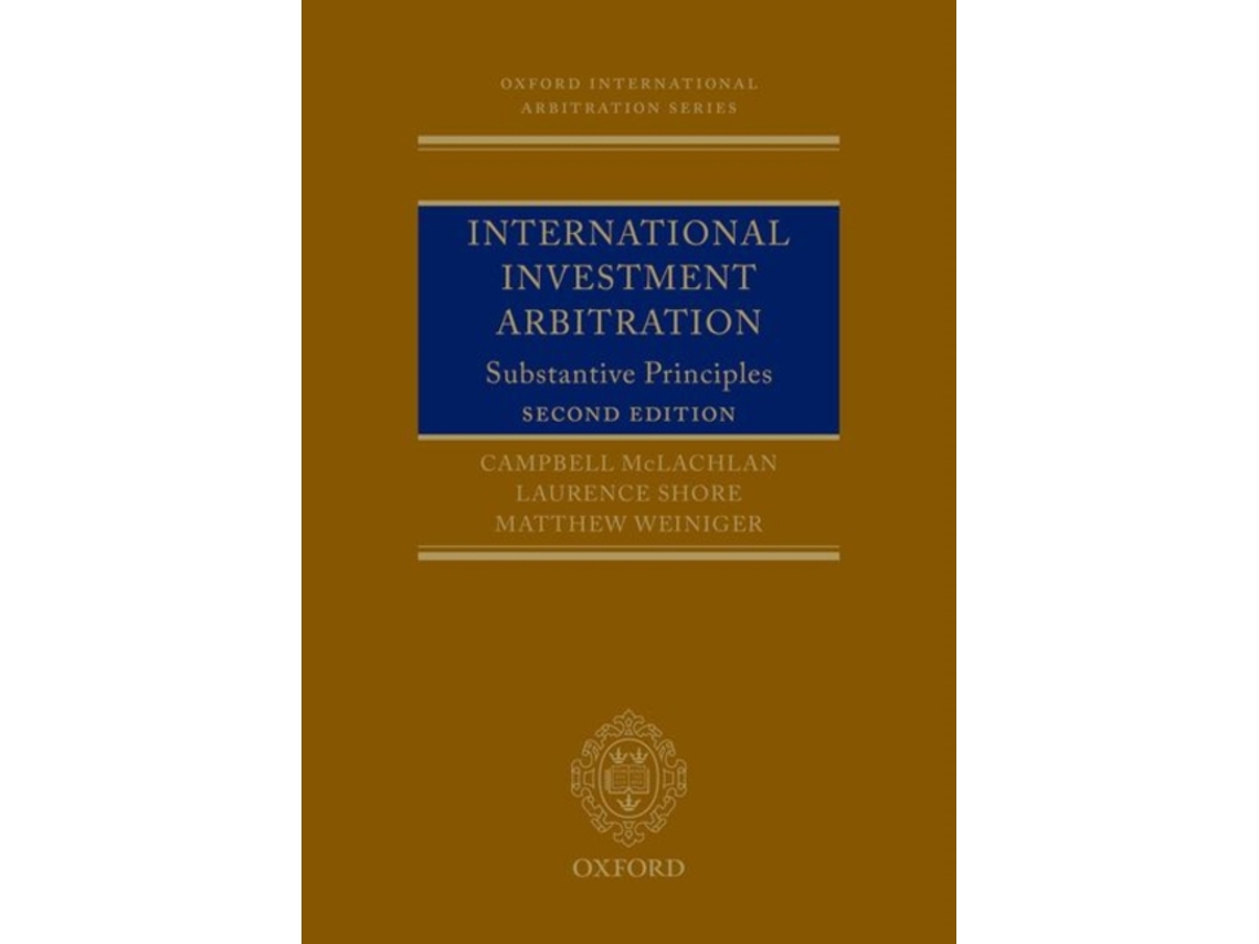 Livro International Investment Arbitration (Inglês)