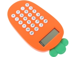 Calculadora Solar Pequena De Bolso, Calculadora Manual Mini Mecânica Eletrônica Gokoco
