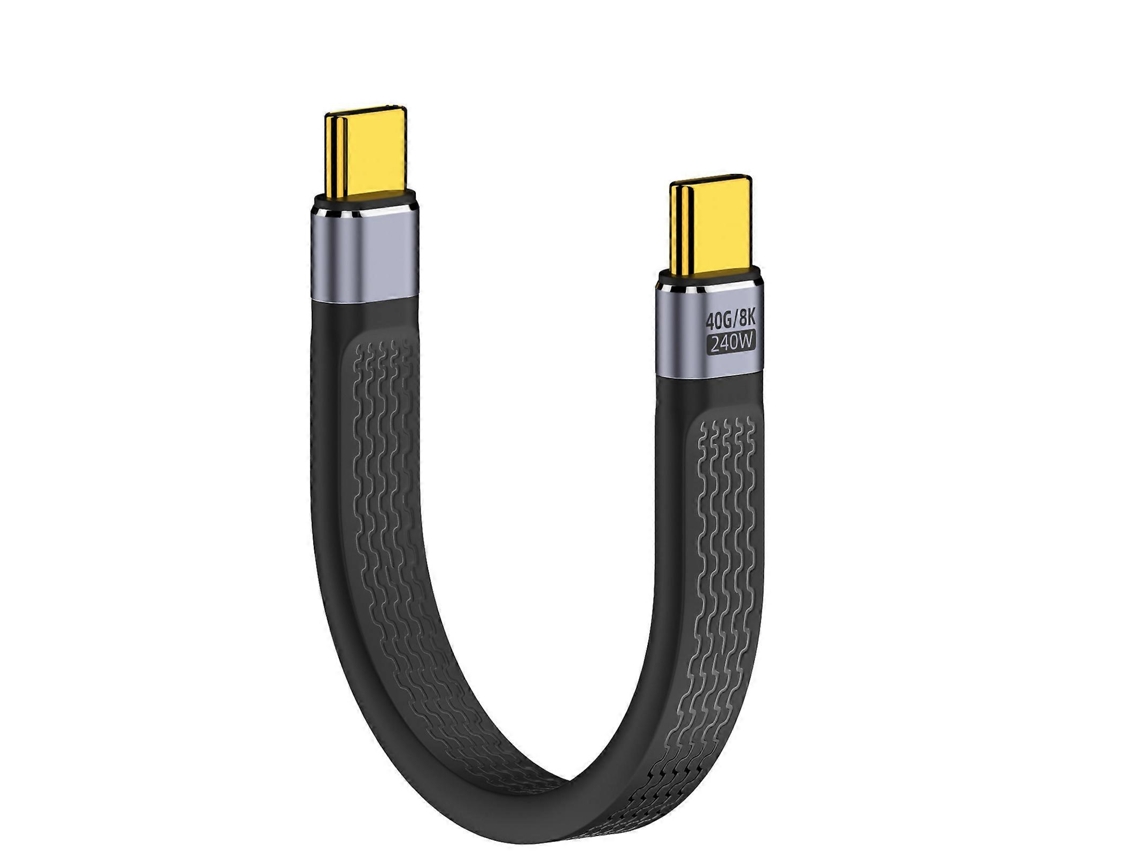 Lurelia Cabo Usb-c, Transferência De Dados, 240 W, 40 Gbps, 13cm