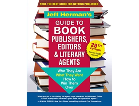 Livro Jeff Hermans Guide to Book Publishers, Editors Literary Agents, 29th Edition de Jeff Herman (Inglês)