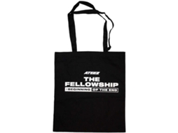 Ateez Fellowship Beginning Of The End Tygväska tamanho único preto AQUAFORGE