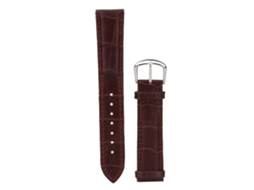 Pulseira de Relógio de Couro Pu com Textura de Bambu e Fivela Metálica Substituição 2pcs