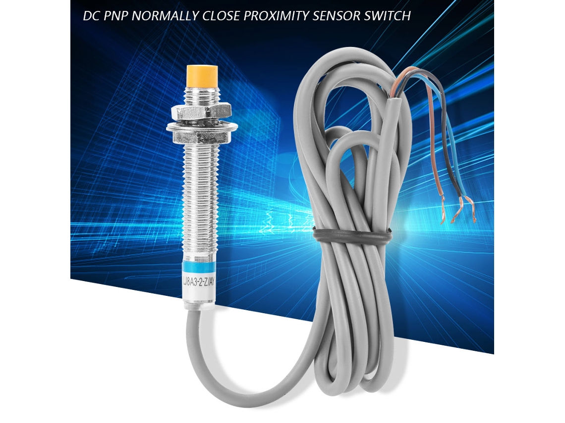 Laxiscreed Interruptor De Indução Proximity Dc Pnp Normalmente Aberto 2mm Para Automação E Detecção