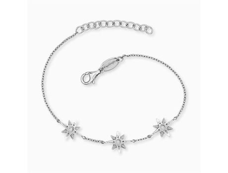 Bracelete Engelsrufer Erb Nstar Zi Prata Zircão Cubico Comprimento 17 Cm