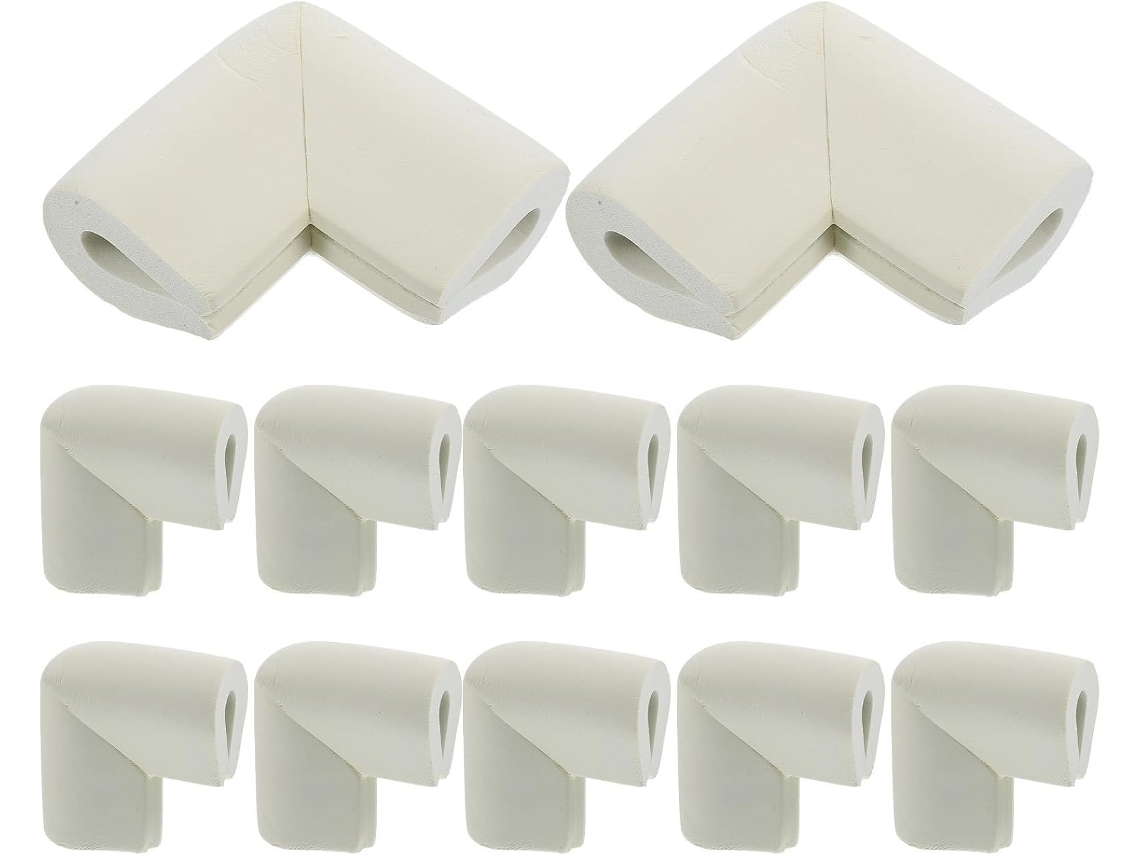Frcolor Conjunto De 12-protetores Canto Multiuso Em Espuma Para Móveis E Molduras, Resistentes Para Transporte E