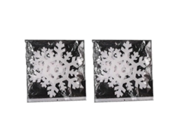 Pacote Com 2 Decorações De Flocos De Neve Penduradas Para O Natal, Decorações Para Casa E Festas De Fim De Ano Olysi Shop