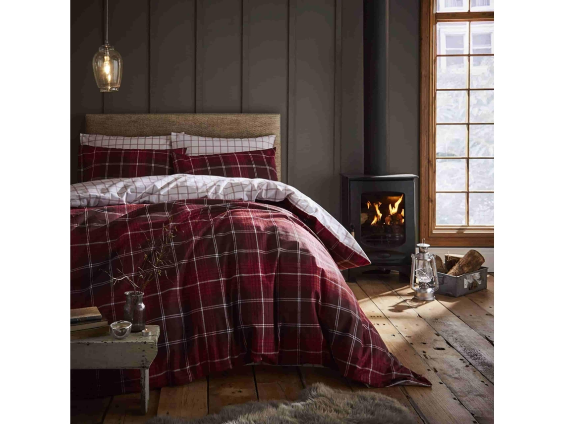 Clhome Tartan Check Red