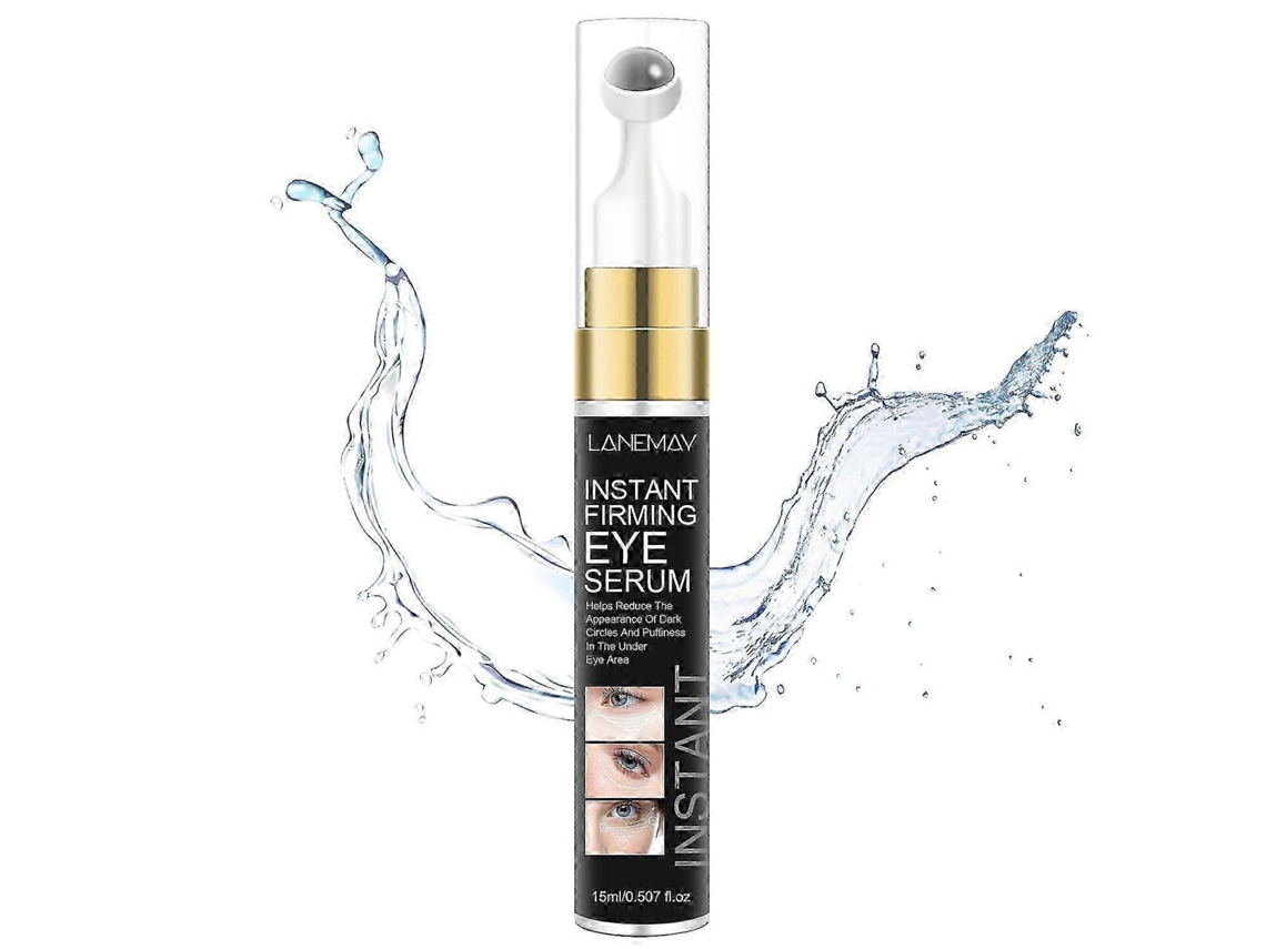Sérum Firmador Instantâneo para a Área dos Olhos, Creme Firmador Instantâneo para a Área dos Olhos com Esfera de Massagem 360°, Reduz Olheiras E