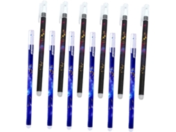 Canetas Em Gel Apagáveis A Quente Ponta De 0,5 Mm, Para Estudantes, 24