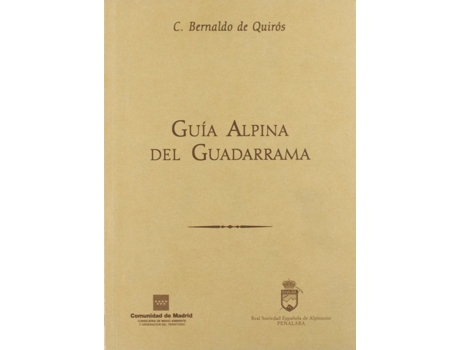 Livro Guia Alpina de Constancio Bernaldo De Quirós (Espanhol)