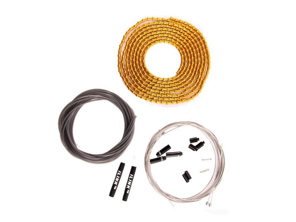 Kit de Cabo de Mudança para Shimano/Sram I-Link Mini Series 4 Mm Amarelo 1800 Mmalligator