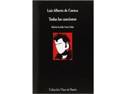 Livro Todas Las Canciones de Luis Alberto Cuenca (Espanhol)