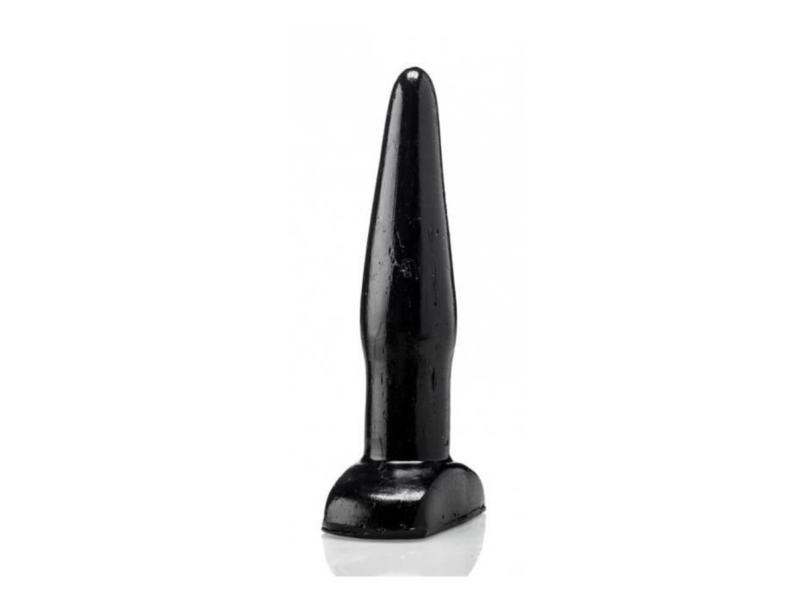 Estimulador Anal - Preto - Mini Plug - 2,5 Cm De Diâmetro - 12 Cm De Comprimento - Ventosa
