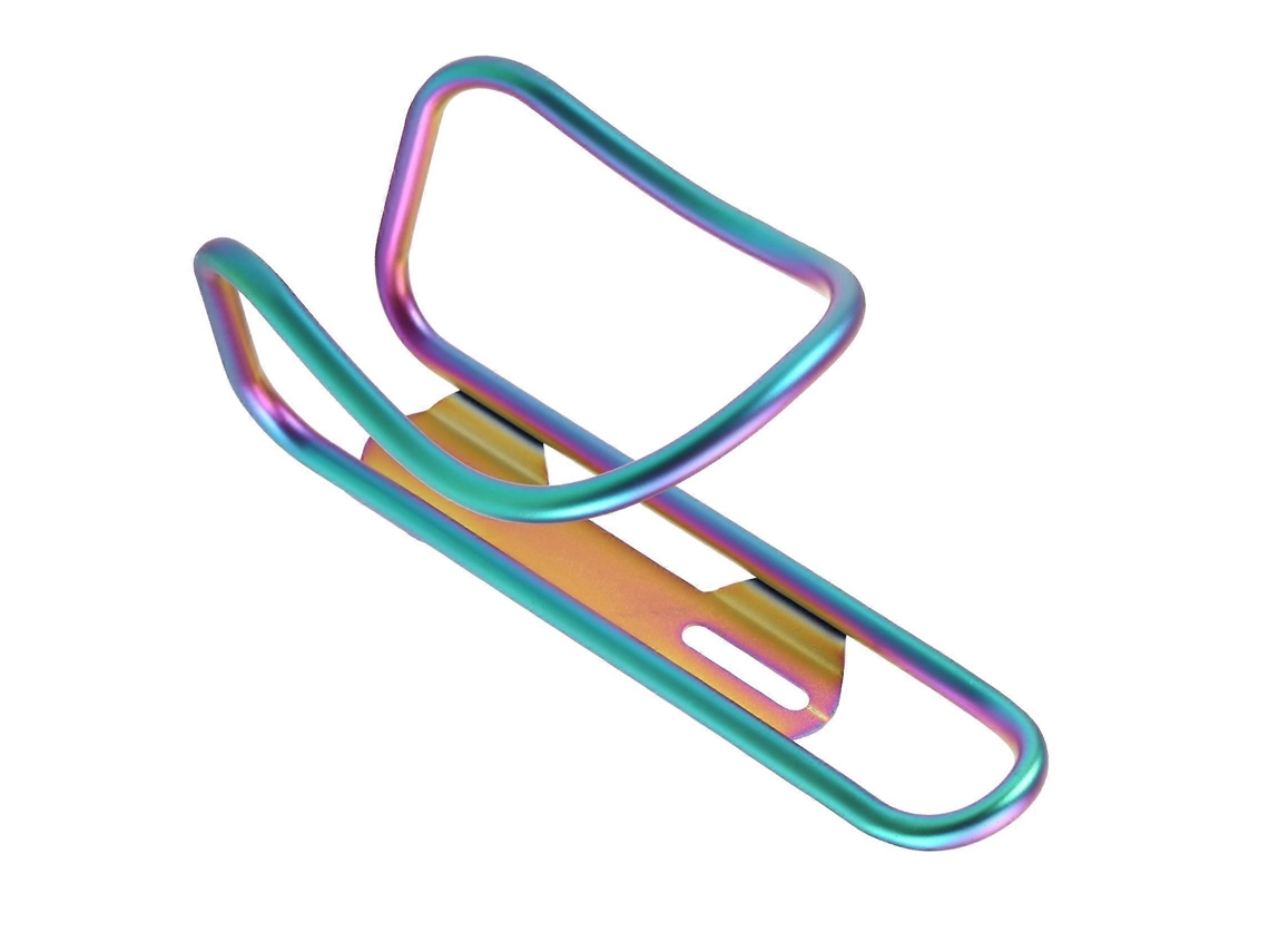 Suporte Para Garrafa De Água De Bicicleta Em Liga De Titânio Vazado, Acessório Deslumbrante Para Ciclismo.