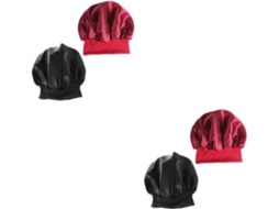 Conjunto De 2 Toucas Noturnas Largas E Elásticas Para Mulheres E Meninas, Ideais Para Auxiliar No Tratamento Da Perda De Peso.