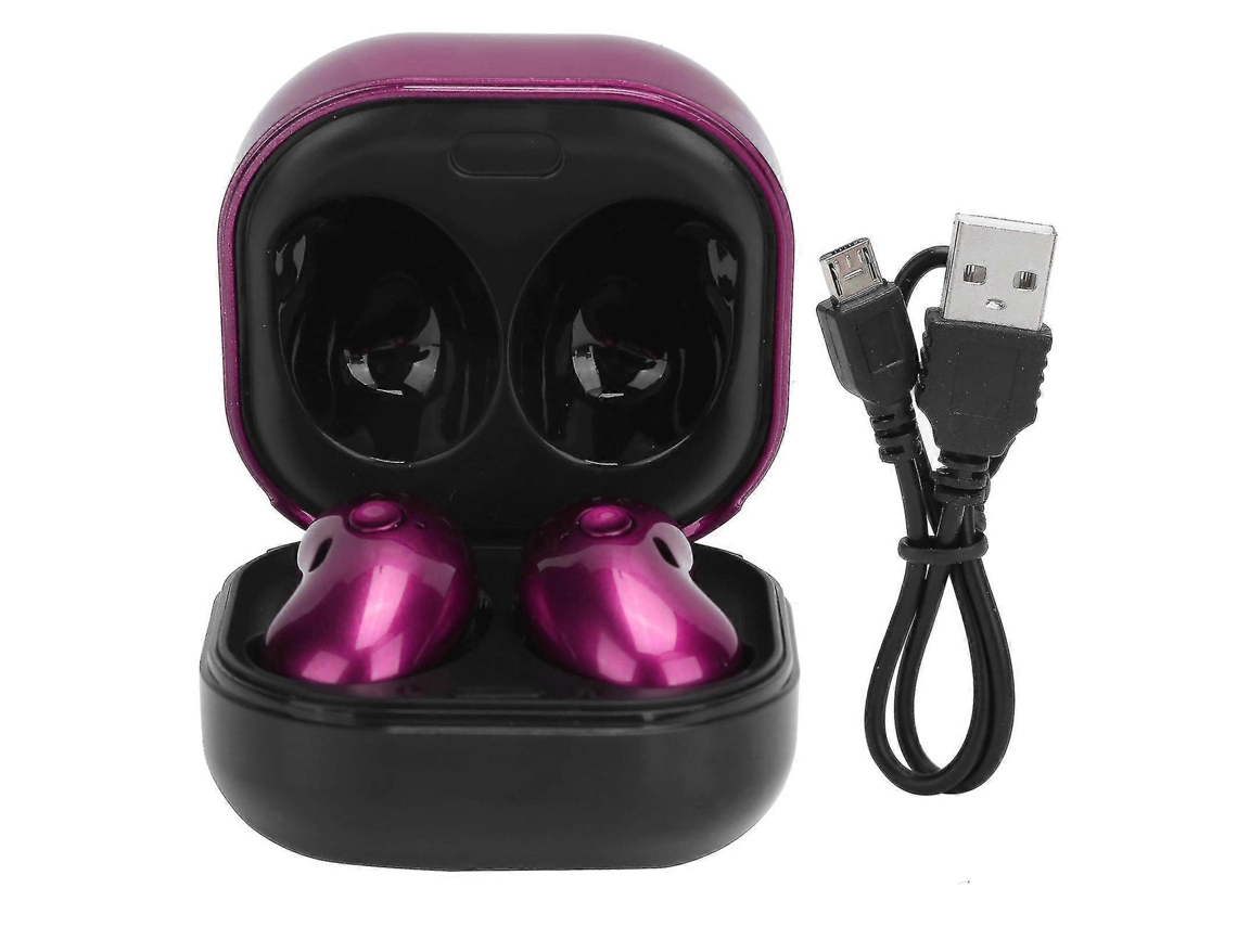 Fones De Ouvido Sem Fio S6 Plus Tws Com Bluetooth 5.1, Display Led Colorido E Microfone, Roxo Ly Ebike
